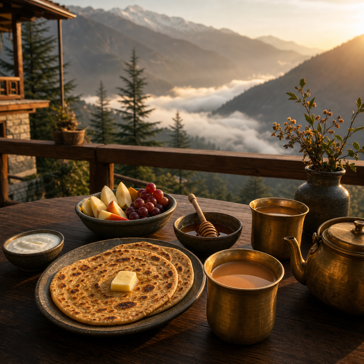 Terrace breakfast